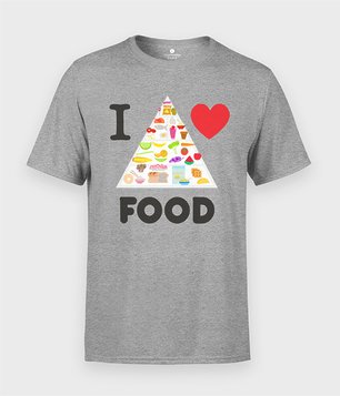 Koszulka I love food