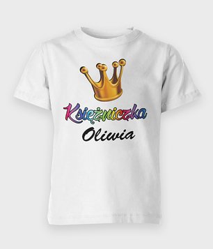Koszulka dziecięca Księżniczka + Imię