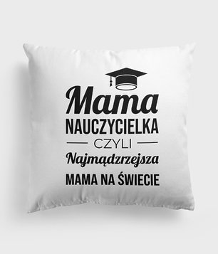 Poduszka Mama nauczycielka