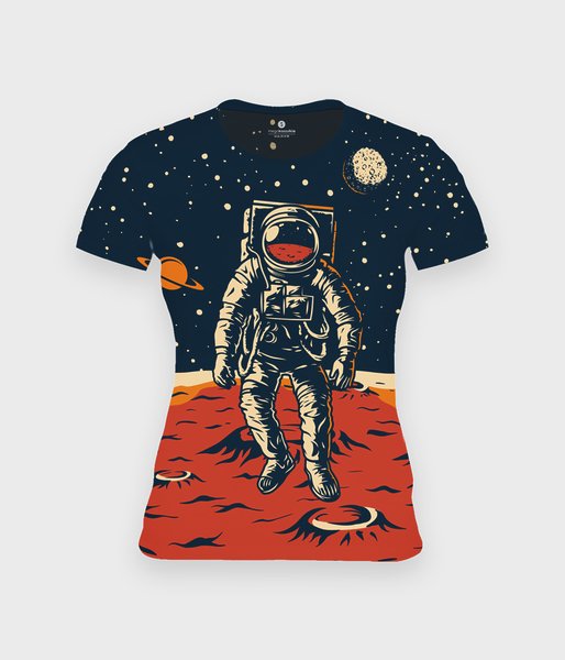 Astronauta - koszulka damska fullprint