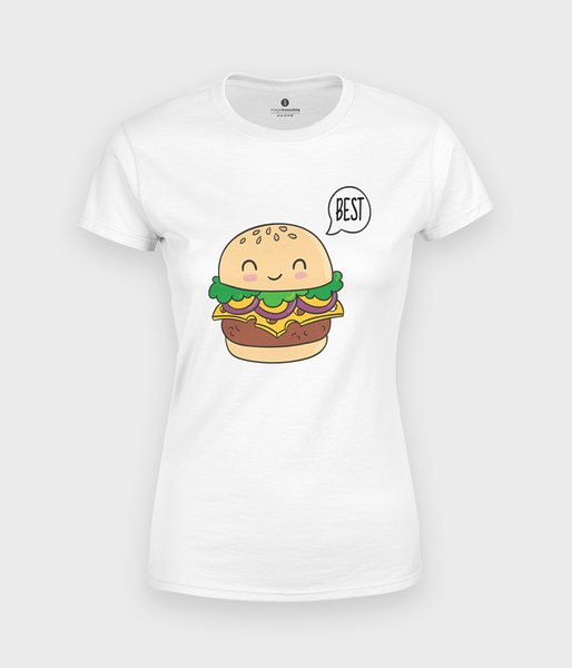Best Friend Burger - koszulka damska