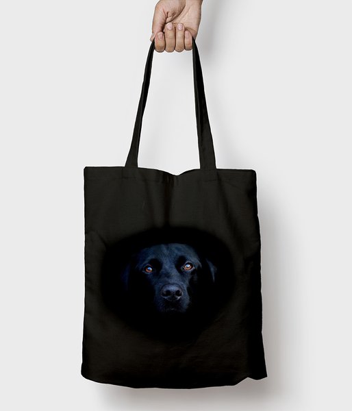 Black Labrador - torba bawełniana