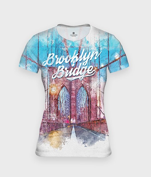 Brooklyn Bridge - koszulka damska fullprint