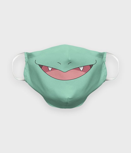 Bulbasaur - maska na twarz premium