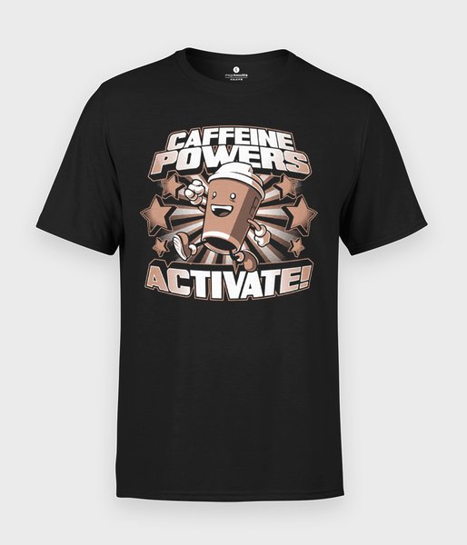 Caffeine Powers - koszulka męska