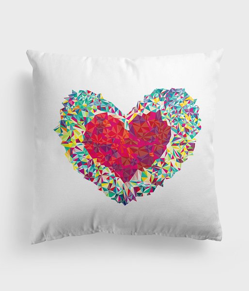 Colorful Heart - poduszka
