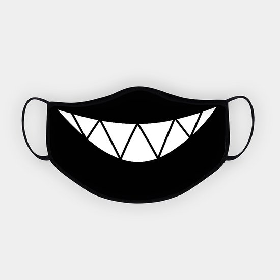 Creepy smile - maska na twarz standard