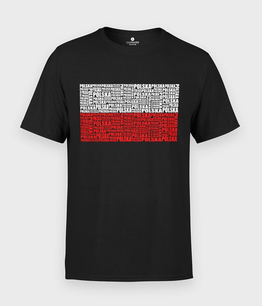 Flaga Polski - koszulka męska