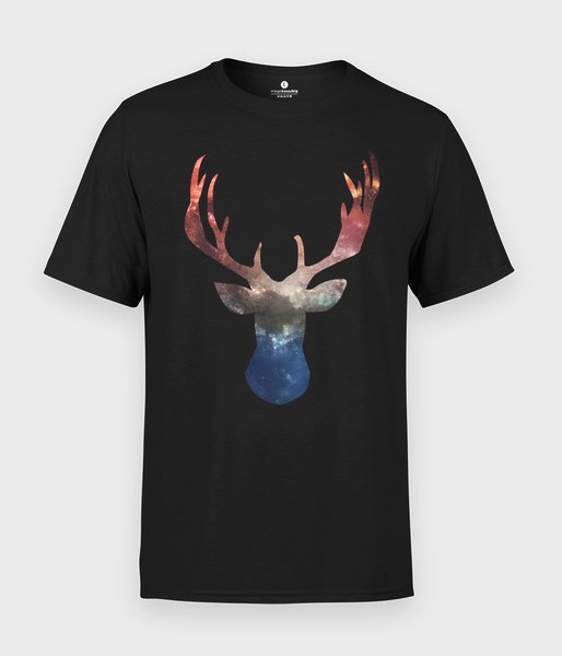 Galaxy deer - koszulka męska