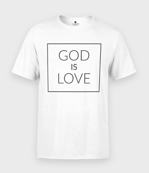 GOD IS LOVE - koszulka męska
