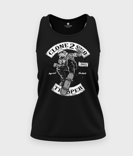 Gwiezdne Wojny - Skating Stormtrooper - koszulka damska bez rękawów
