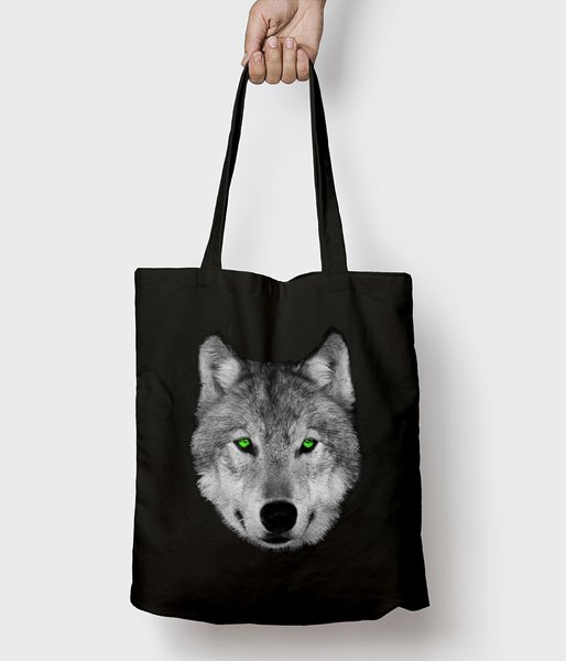 Hypnotic Wolf - torba bawełniana