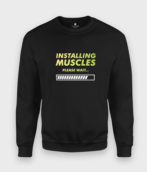 Installing Muscles - bluza klasyczna