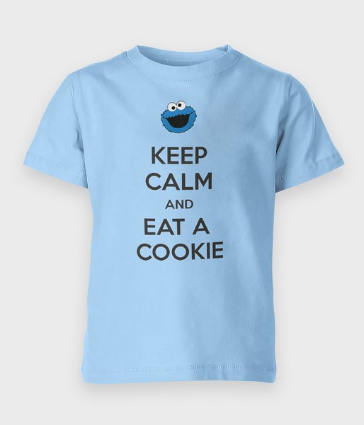 Keep Calm and Eat a Cookie - koszulka dziecięca