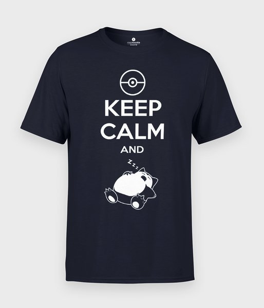 Keep Calm And Zzz - koszulka męska