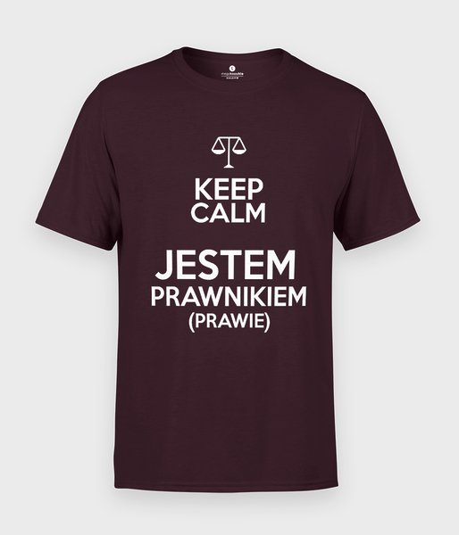 Keep calm Jestem Prawnikiem - koszulka męska