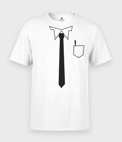 Krawat biuro - koszulka męska