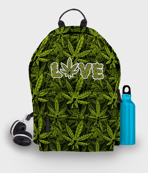 Love Weed - plecak fullprint