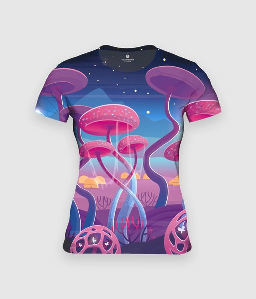Magic Mushrooms - koszulka damska fullprint