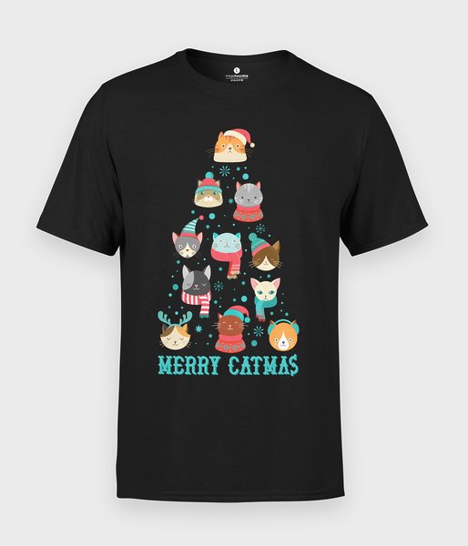 Merry catmas - koszulka męska