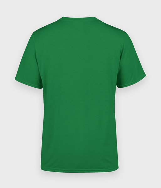 Męska koszulka (bez nadruku, gładka) - zielona-2