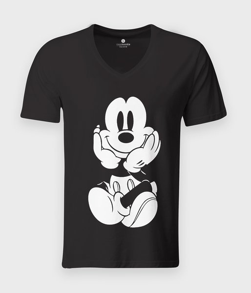 Myszka Mickey - koszulka męska v-neck