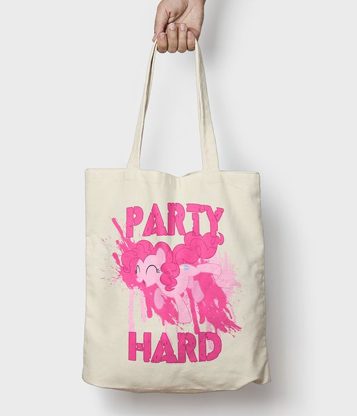 Party Hard - torba bawełniana