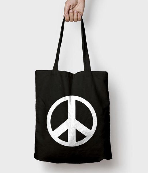 Peace - torba bawełniana