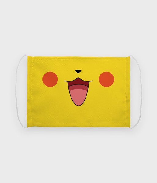 Pikachu - maska na twarz fullprint