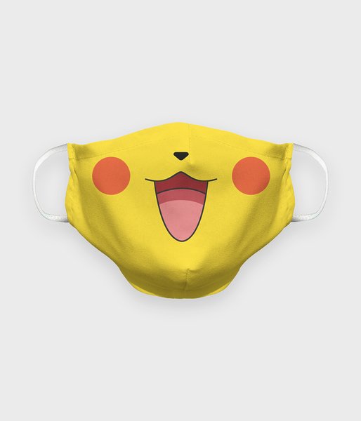 Pikachu - maska na twarz premium