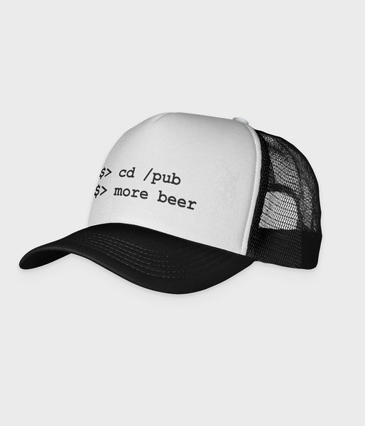 Pub - more beer  - czapka