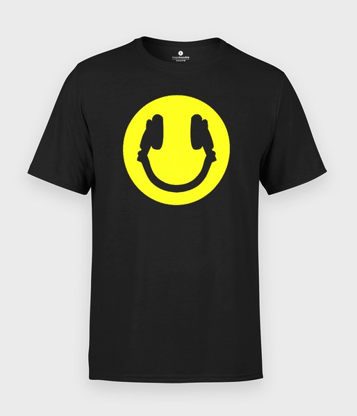Smile & headphones - koszulka męska