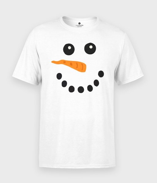 Snowman Face - koszulka męska
