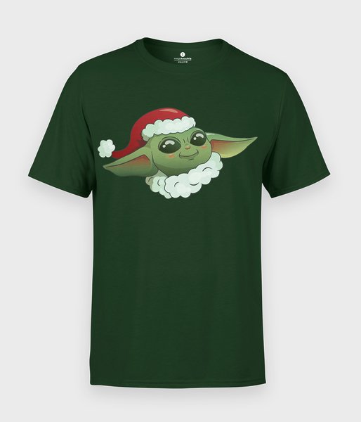 Star Wars Świąteczny Baby Yoda - koszulka męska