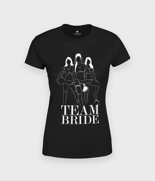 Team Bride - koszulka damska
