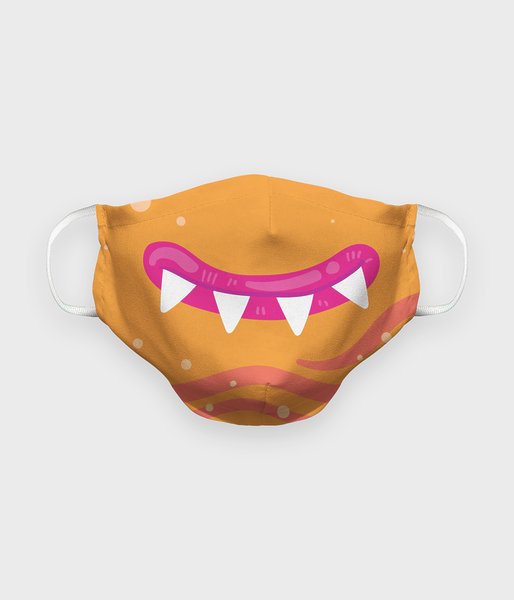 Uśmiech potwora - maska na twarz premium