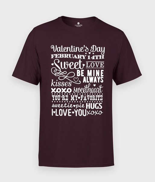 Valentines Day - koszulka męska