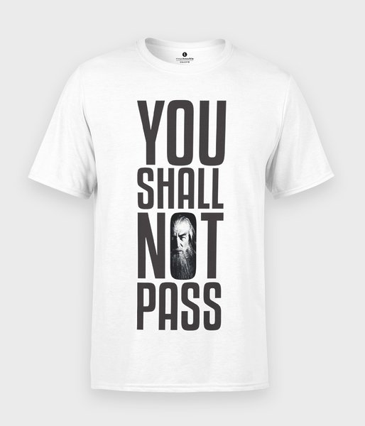 You shall not pass - koszulka męska