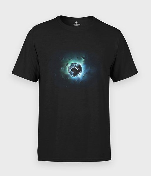 Ziemia - Kosmos - koszulka męska