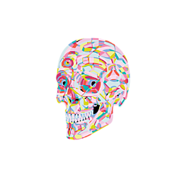 Torba Abstract Skull - Torby Torba Abstract Skull - Torby
