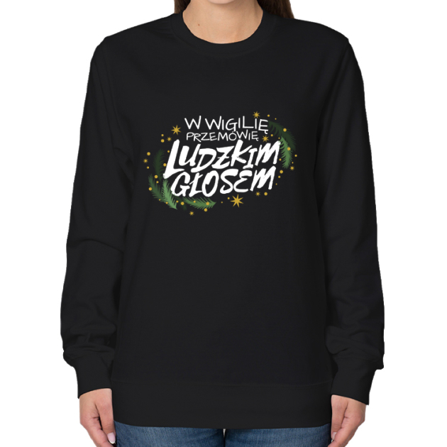 Bluza klasyczna damska Ludzkim głosem - kopia
