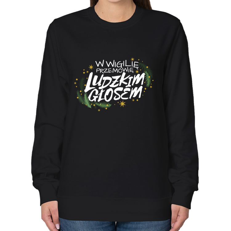 Bluza klasyczna damska Ludzkim głosem - kopia