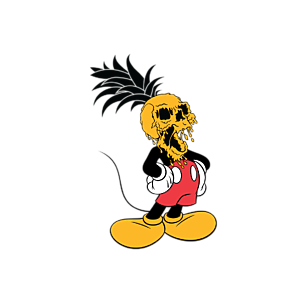 Czaszka Mickey
