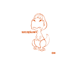 Koszulka T-Rex z krótkimi rączkami Koszulka T-Rex z krótkimi rączkami