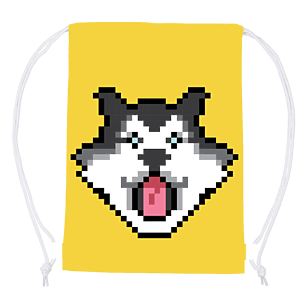 Worek Pixel Husky