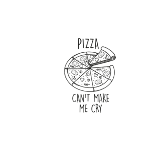 Kubek Pizza cant make me cry