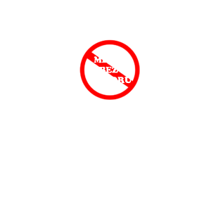 Media bez wyboru - przekreślony znak