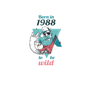 Born to be wild + rok urodzenia
