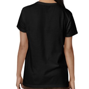Koszulka damska premium (gładka, bez nadruku) - czarna