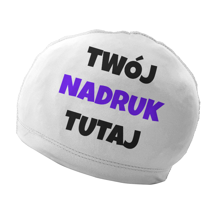 Czepek kąpielowy z nadrukiem fullprint